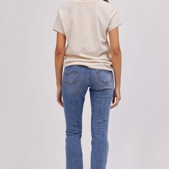 NWT LEE X DAYDREAMER COLLABORATION WESTERN CAROL BOOT CUT, VARIOUS SIZES - Picture 4 of 10